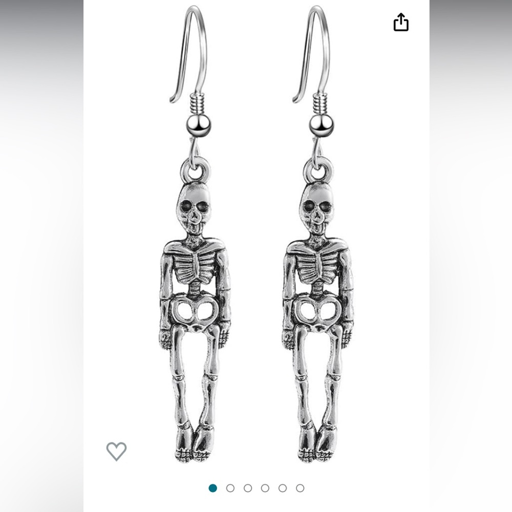 Skeleton earrings